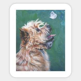 Cairn Terrier Fine Art Painting Sticker